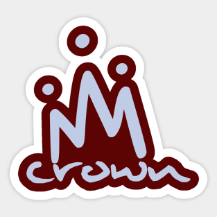 Crown design Sticker